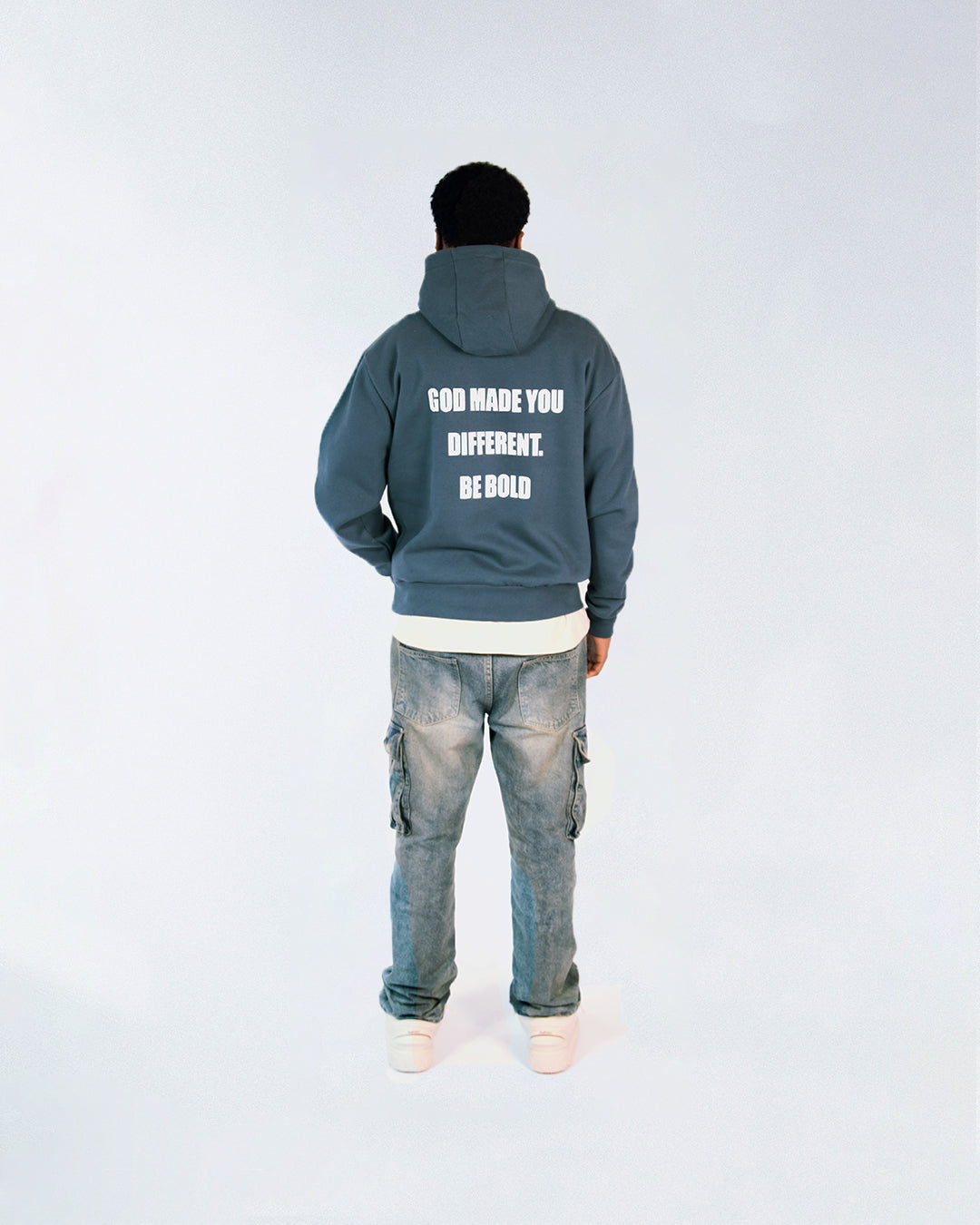 AIRFORCE BLUE HEAVYWEIGHT HOODIE